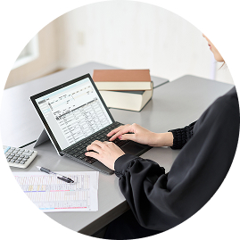 電子申請によるスピード対応